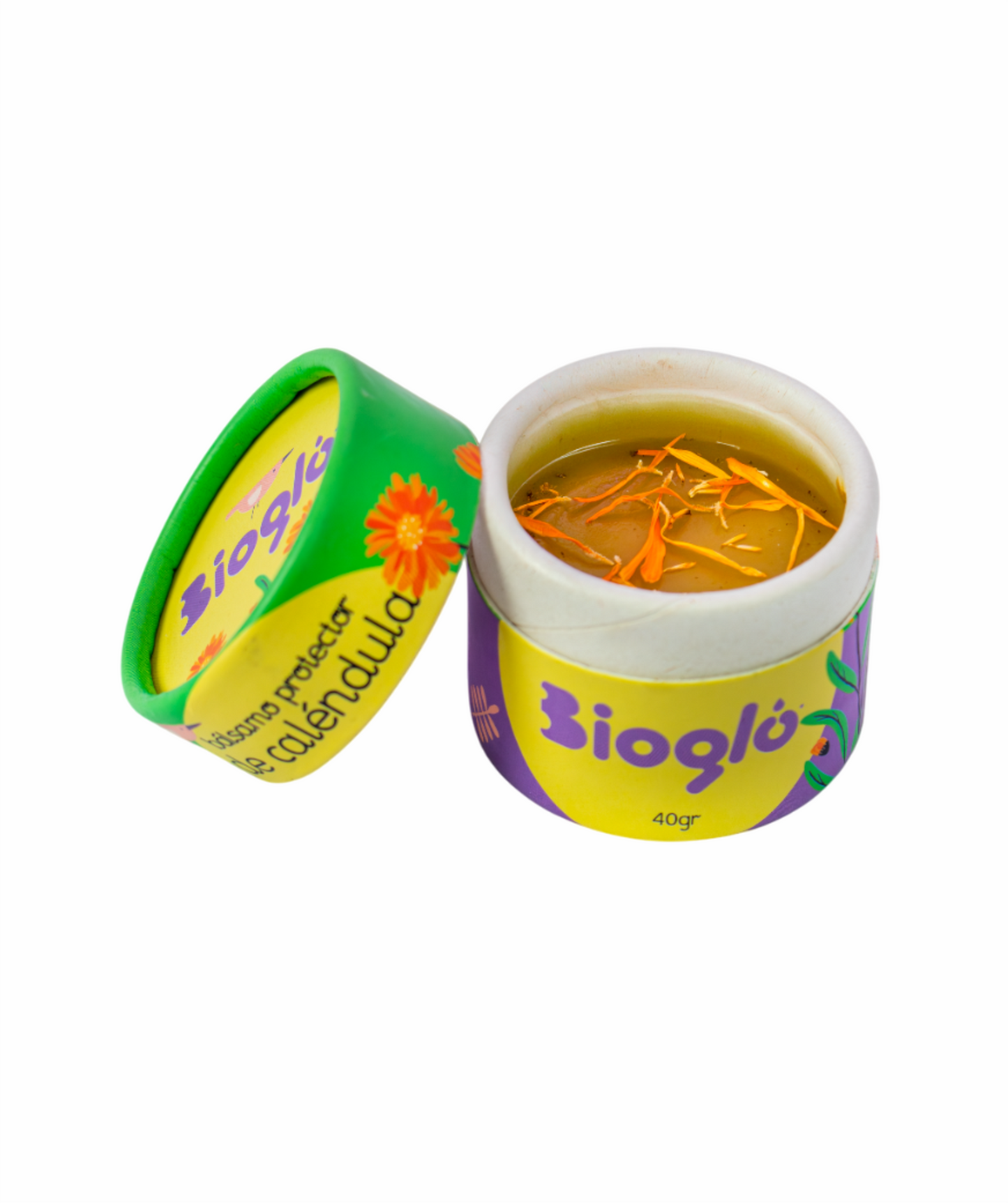 Balsámo protector de caléndula 100% natural para las quemaduras, pañalitis y regenerar la piel