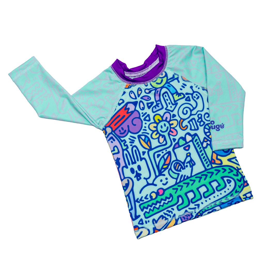 Camisa aqua elementor con filtro UV