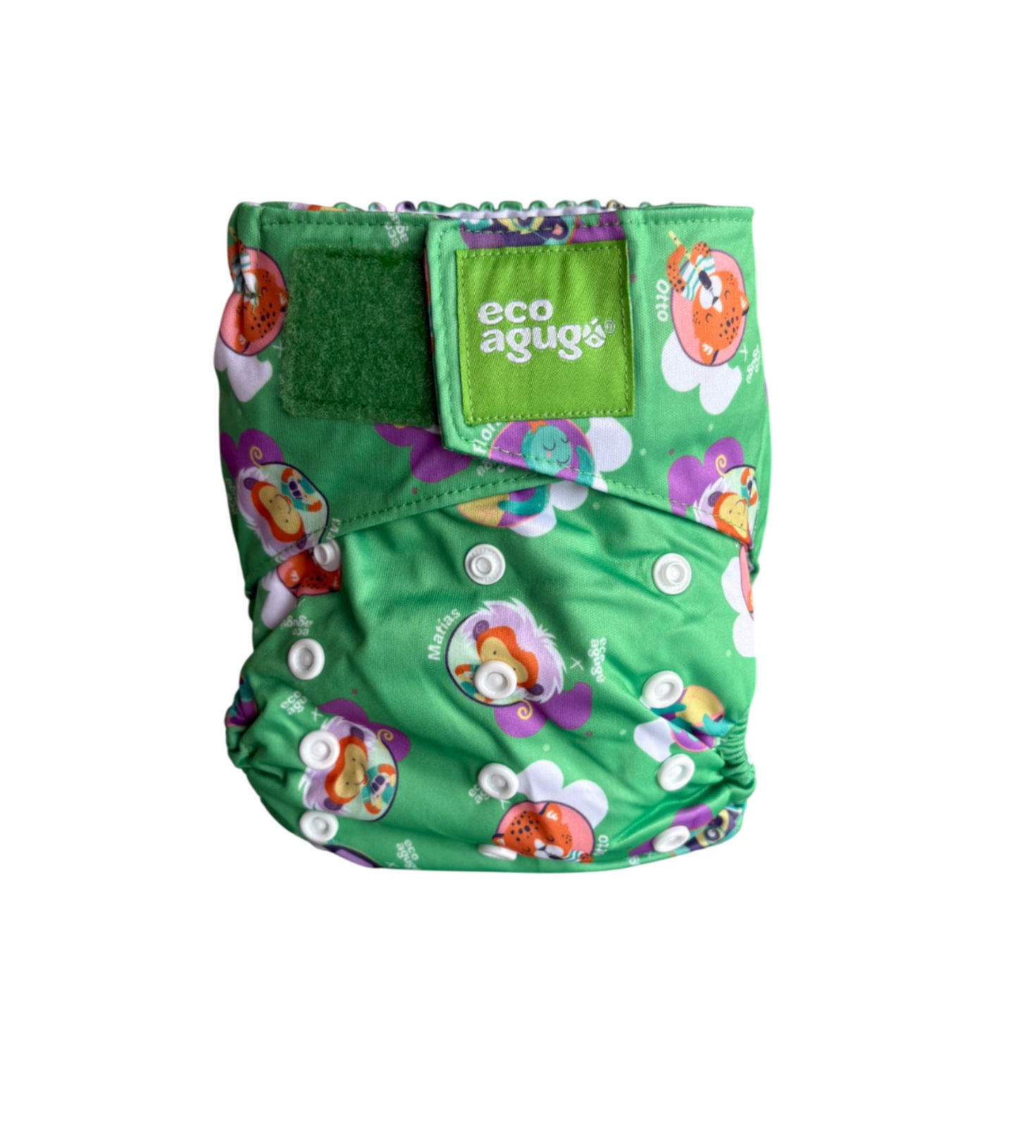Pañal ecológico velcro unitalla PREMIUM 🌟DISEÑOS UNISEX 3.5kg-17kg