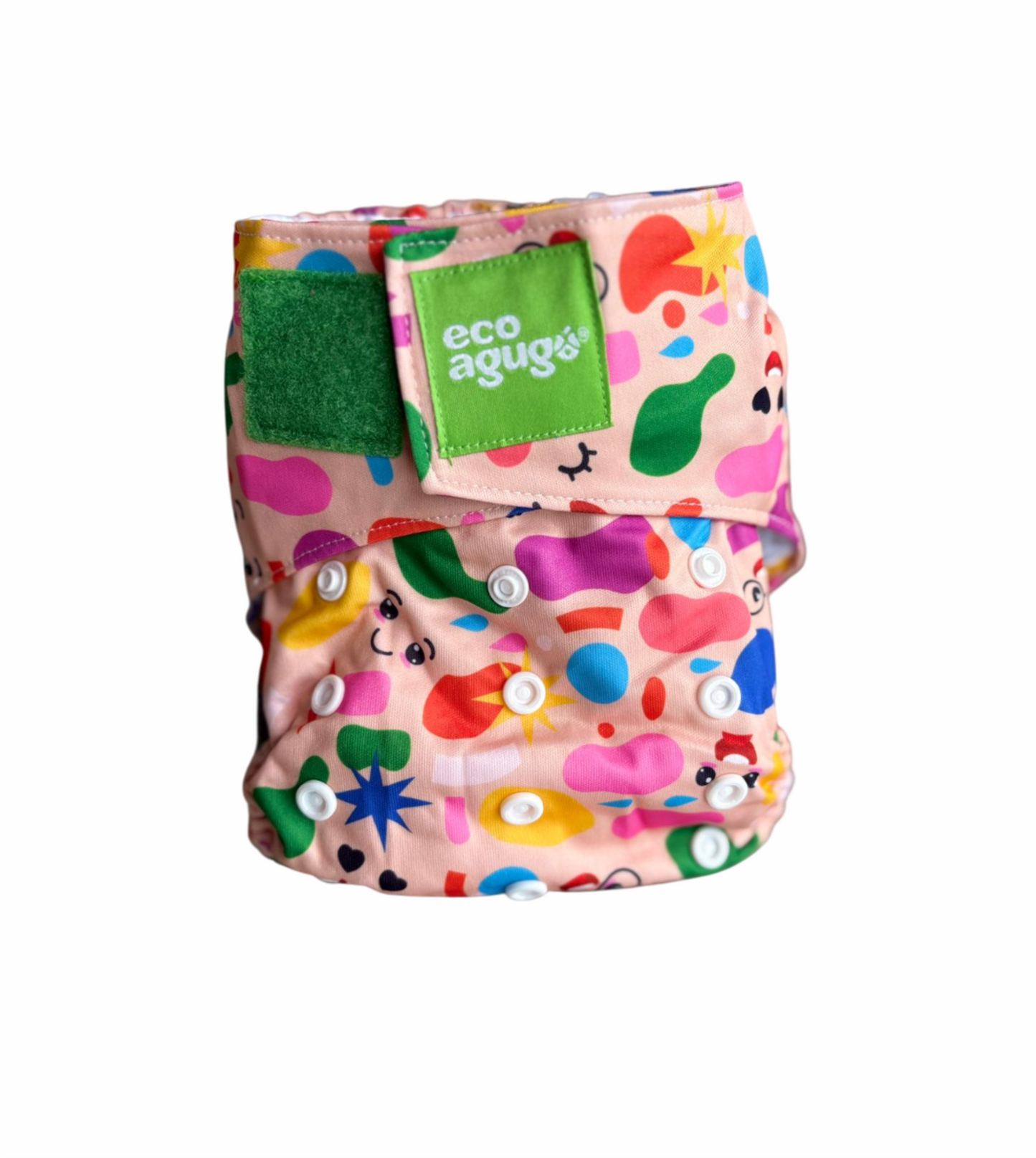 Pañal ecológico velcro unitalla PREMIUM 🌟DISEÑOS UNISEX 3.5kg-17kg