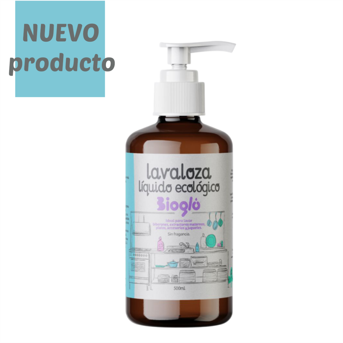 Lava loza ecológico apto para pieles sensibles y con dermatitis