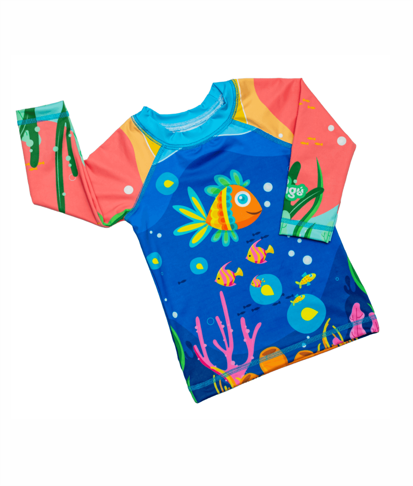 Camisa aqua elementor con filtro UV