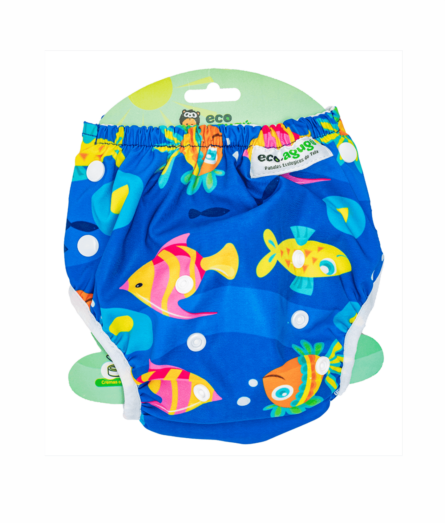 Pañal ecológico aqua reutilizable y ajustable unitalla 6meses-3años