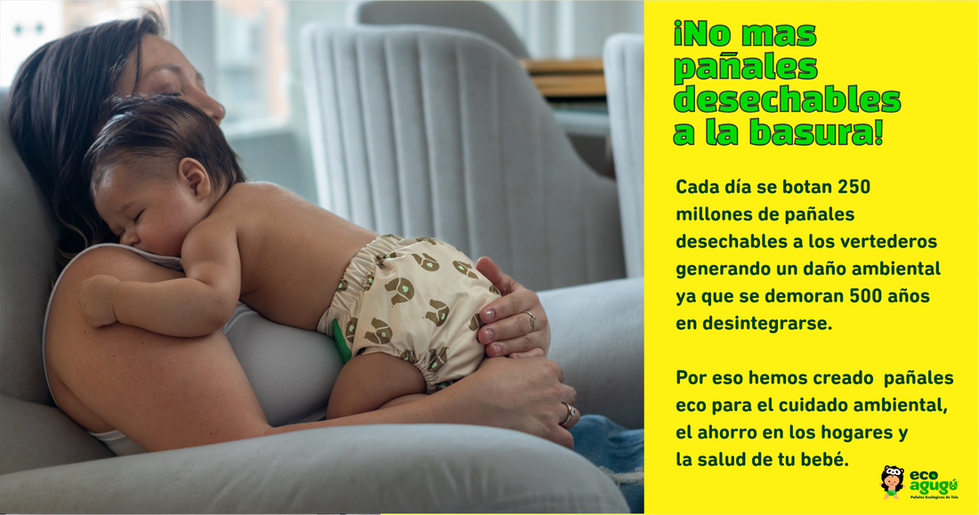 ¿Qué es un pañal ecoloógico y beneficios?