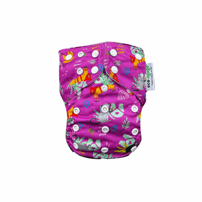 Pañal ecológico unitalla PREMIUM 🌟broche DISEÑOS UNISEX  3.5kg-17kg