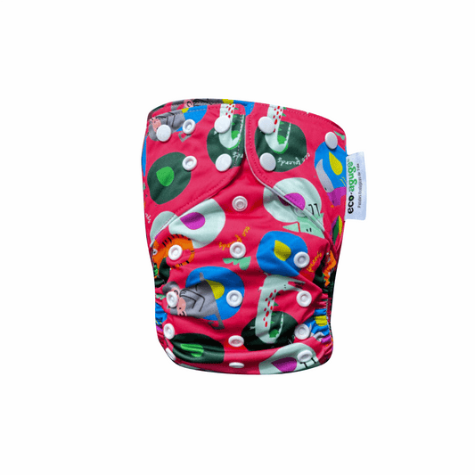 Pañal ecológico unitalla PREMIUM 🌟broche DISEÑOS UNISEX  3.5kg-17kg