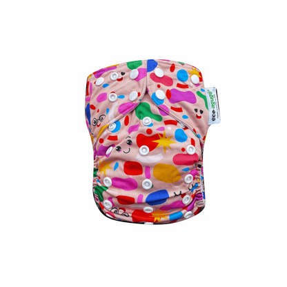 Pañal ecológico unitalla PREMIUM 🌟broche DISEÑOS UNISEX  3.5kg-17kg