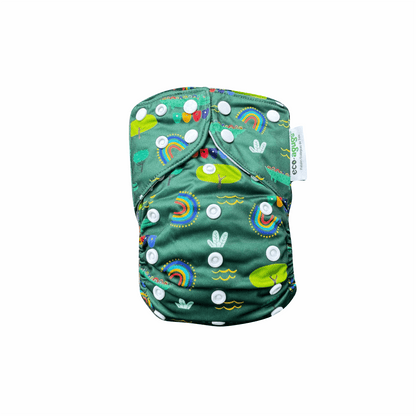 Pañal ecológico unitalla PREMIUM 🌟broche DISEÑOS UNISEX  3.5kg-17kg