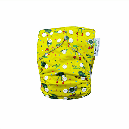 Pañal ecológico unitalla PREMIUM 🌟broche DISEÑOS UNISEX  3.5kg-17kg
