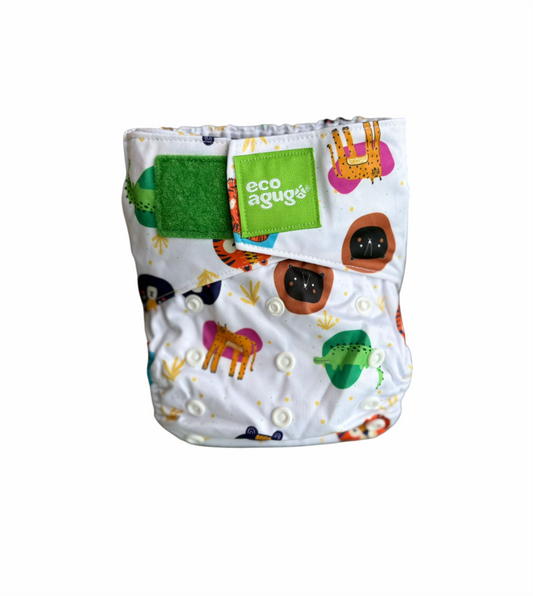 Pañal ecológico velcro unitalla PREMIUM 🌟DISEÑOS UNISEX  3.5kg-17kg