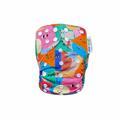 Pañal ecológico unitalla PREMIUM 🌟broche DISEÑOS UNISEX  3.5kg-17kg