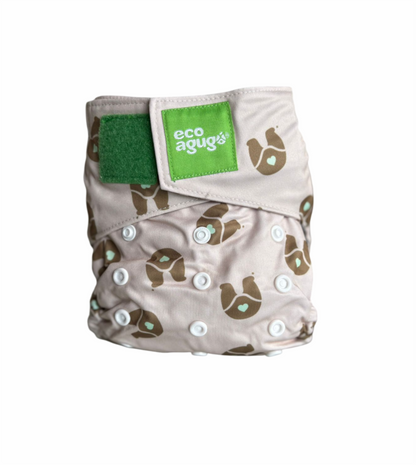 Pañal ecológico velcro unitalla PREMIUM 🌟DISEÑOS UNISEX  3.5kg-17kg